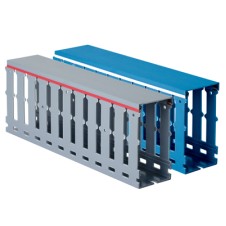 Короб перфорированный, серый RL12 25x30