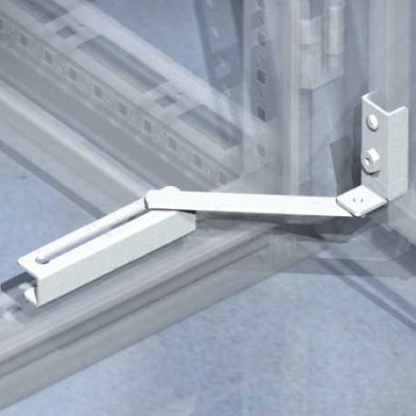 R5AE09 | Ограничитель угла открытия двери, 90 гр., для прозрачных дверей Ш=800,1000мм