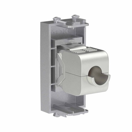 4404791 | Компьютерная розетка RJ-45 без шторки модульная, кат.6 экранированная, "Avanti", "Закаленная сталь", 1 модуль-2