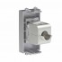 4404791 | Компьютерная розетка RJ-45 без шторки модульная, кат.6 экранированная, "Avanti", "Закаленная сталь", 1 модуль