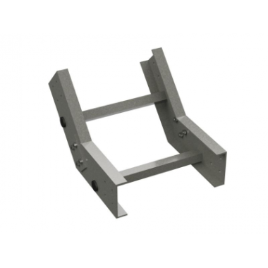 GLU41015R | Угол вертикальный внутренний 45° 150x100, стеклопластик