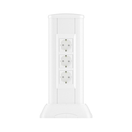 19532 | Миниколонна алюминиевая, 0.35м, цвет белый