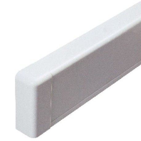 AIR10045R | Заглушка для плинтусного короба 100х40 мм белый (розница, 1 шт в пакете)