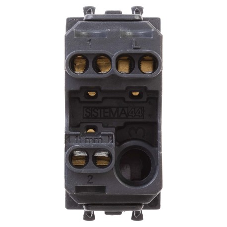 4402111 | Переключатель модульный, "Avanti", "Черный квадрат", 1 модуль-2