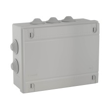 Коробка ответвит., с каб. вводами 2х40+6х32мм, IP55, 240х190х90мм