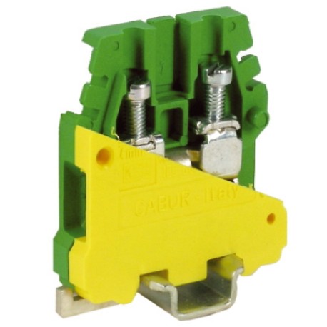 ZTR200 | TR.4, зажим для заземления желт.зелен 4 кв.мм