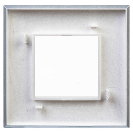 4404902 | Рамка ARTLEBEDEV, "Avanti", "Закаленная сталь", 2 модуля-2