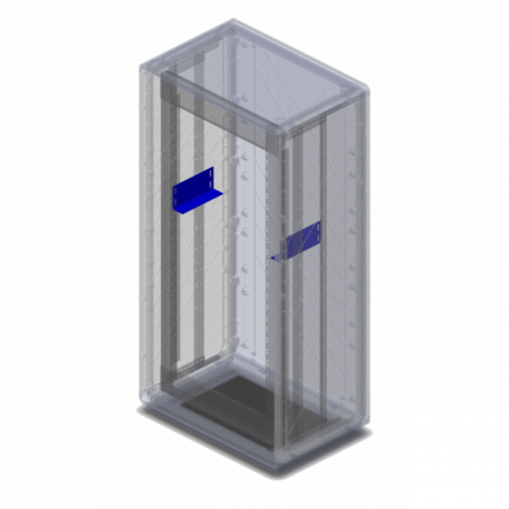 095770806 | Уголки для поддержки оборудования 19" для шкафов Conchiglia, 2 шт