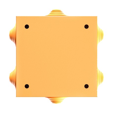 FSK31610 | Коробка ответвительная FS стальная с кабельными вводами, 150х150х80мм, 6р, 32A, 10мм2, IP55-4