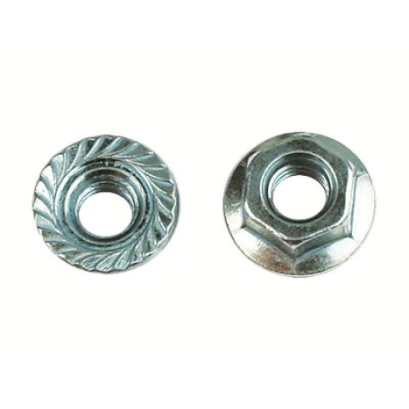 CM100800INOX | Гайка с насечкой препятствующей откручиванию, М8, DIN6923, нержавеющее