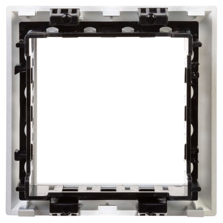 4404912 | Рамка-суппорт "Avanti" для "In-liner Front", серебристый металлик, 2модуля-2