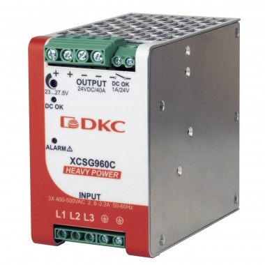 XCSG960G | Источник питания "HEAVY POWER", трехфазный, 960Вт, 13.3А, 72В, с ORing диодом