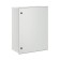 CN50863 | Цельный навесной шкаф из фибергласа без МП со сплошной дверью 800х600х300 мм