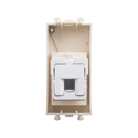 4405311 | Телефонная розетка RJ-12 модульная, "Avanti", "Ванильная дымка", 1 модуль-2
