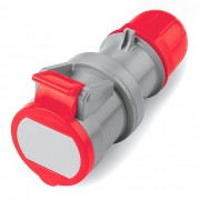 Розетка кабельная с безвинтовыми клеммами IP44 16A 3P+E 400В