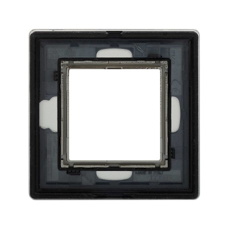 4404832 | Рамка из алюминия, "Avanti", серая, 2 модуля-2