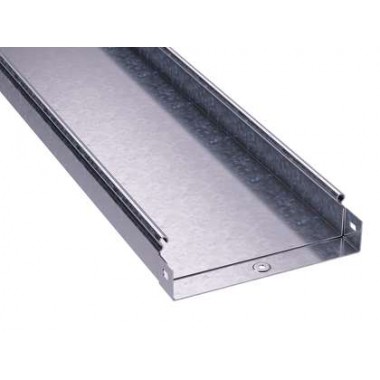 35018INOX | Лоток неперфорированный 600х50, L2000, толщ. 1,0 мм, нержавеющее