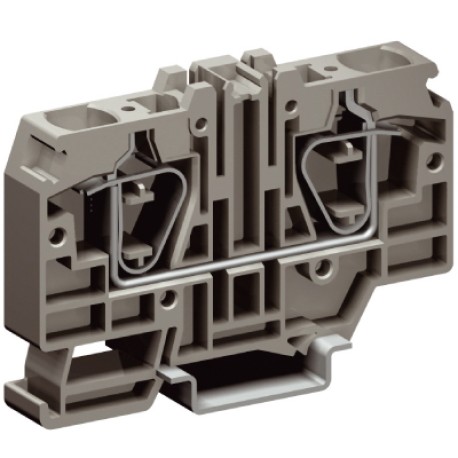 ZHM340GR | HMM.16/GR, проходной зажим серый 16 кв.мм