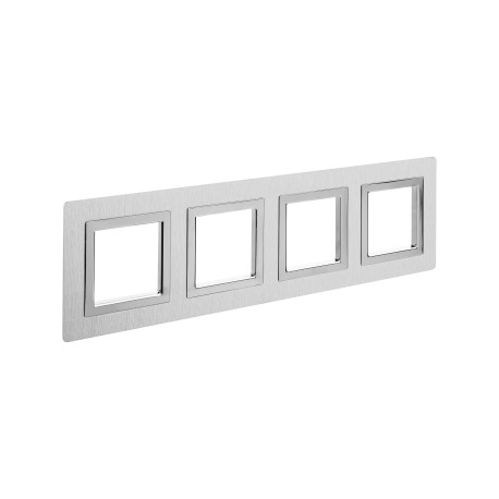 4404838 | Рамка из алюминия, "Avanti", серая, 8 модулей-1