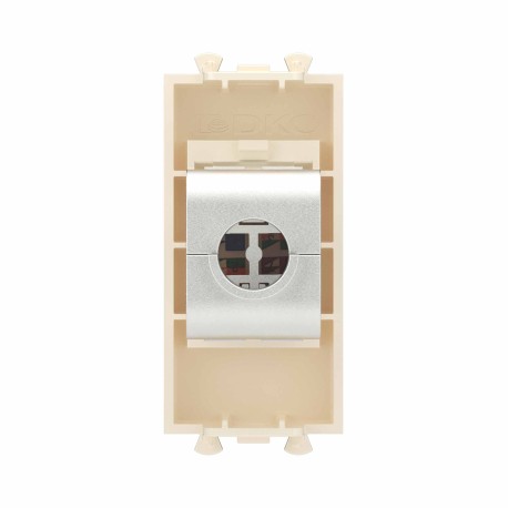 4405791 | Компьютерная розетка RJ-45 без шторки модульная, кат.6 экранированная, "Avanti", "Ванильная дымка", 1 модуль-3