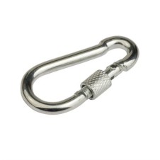 Карабин с фиксатором 5х50, DIN5299D