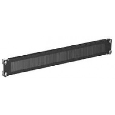 R5SPZ191HEB | Кабельный ввод с щеточным буртиком 19", 1U, чёрный