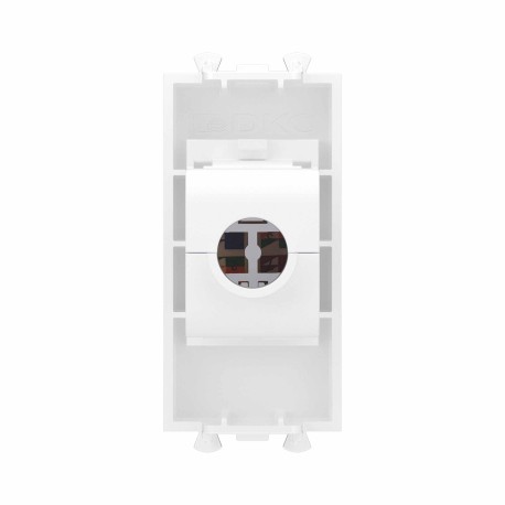 4400671 | Компьютерная розетка RJ-45 без шторки модульная , кат.6А, "Avanti", "Белое облако", 1 модуль-3