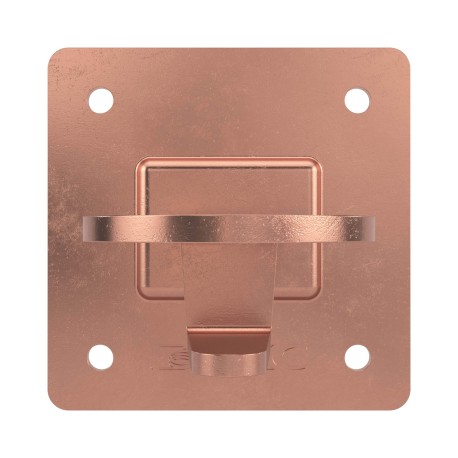 ND2106CU | Держатель для кровли металлический, 100 мм, медь-2