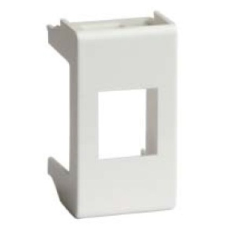 45009 | Адаптер для информационных разъемов REICHLE - DE-MASSARI, ''Viva'', 1 мод., белый