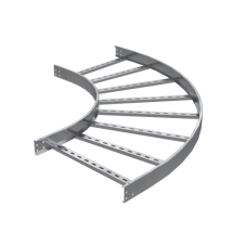 Угол горизонтальный 90°, 800х100, R600, 1.5мм, нержавеющая сталь