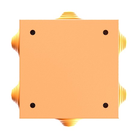 FSB31506 | Коробка ответвительная FS стальная с кабельными вводами, 150х150х80мм, 5р, 10A, 6мм2, IP55-3