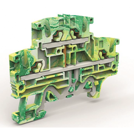 ZEFDE200 | Двухуровневая клемма заземления на 2,5 кв.мм