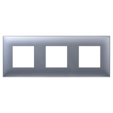 Рамка ARTLEBEDEV, "Avanti", "Закаленная сталь", 6 модуля