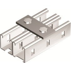 Пластина соединительная BMD-10, с 2 отверстиями, L=90мм, горячеоцинкованное