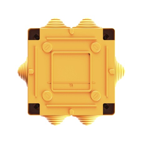 FSB11404 | Коробка ответвительная FS пластиковая с кабельными вводами, 100х100х50мм, 4р, 6A, 4мм2, IP55-4