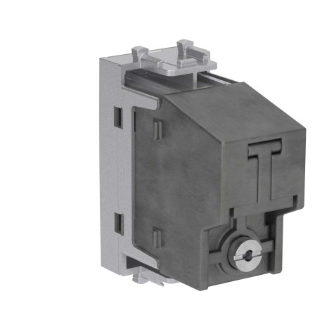 4404521 | Розетка TV оконечная модульная,  Avanti, Закаленная сталь, 1 модуль-2