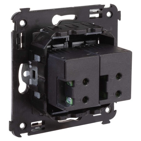 4404543 | USB зарядное устройство в стену, "Avanti", "Закаленная сталь"-3