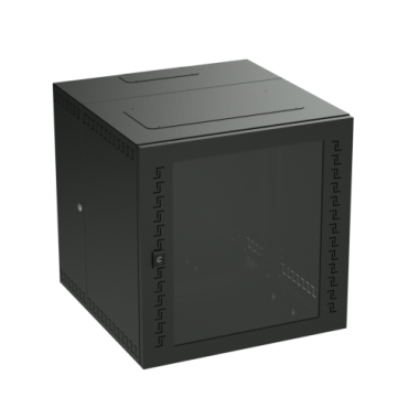 R5STI1265GSB | Навесной IT корпус 19" 12U (600х600х650) дверь стекло RAL9005