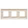 4405906 | Рамка ARTLEBEDEV, "Avanti", "Ванильная дымка", 6 модулей