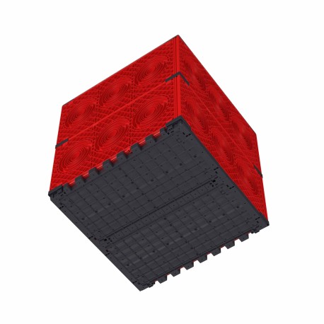 270750UP | Колодец пластиковый для кабельной канализации 750х750х750 под разгрузочную плиту-1