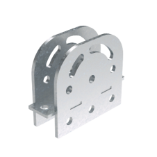 Крепление шарнирное BSF-41 к профилю BPL-41, BPM-41, горячеоцинкованное