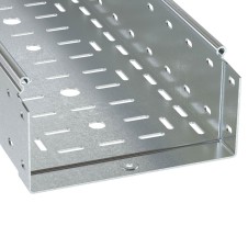 Лоток перфорированный 100х100, L=3000, 1.5мм, цинк-ламельное