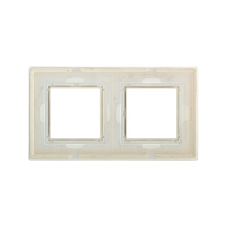 4406824 | Рамка из натурального стекла, "Avanti", светло-зеленая, 4 модуля-2