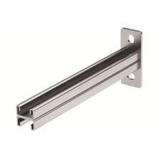 Консоль BBD-21 двойная, 41х21, осн.200, цинк-ламельное