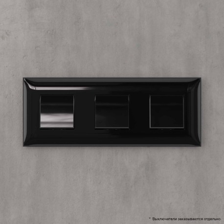 4402906 | Рамка ARTLEBEDEV, "Avanti", "Черный квадрат", 6 модулей-5