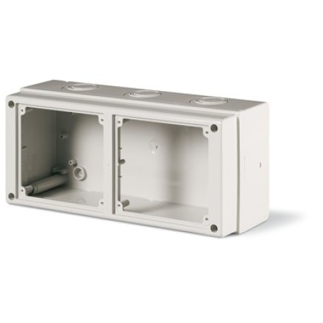 DIS6721200 | Корпус на 2 поста с основанием 136х125 мм. Тип M150