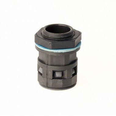 PACM17M25N | Монтажный комплект муфта труба-коробка DN 17 мм, М25х1,5, полиамид, цвет черный