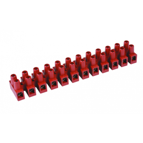 43212FV | Клемник Фибергласс, 12р,150°С,450V, 24A, 2,5мм.кв.