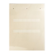 Маркировка самоламинирующаяся для кабелей и труб, Белая