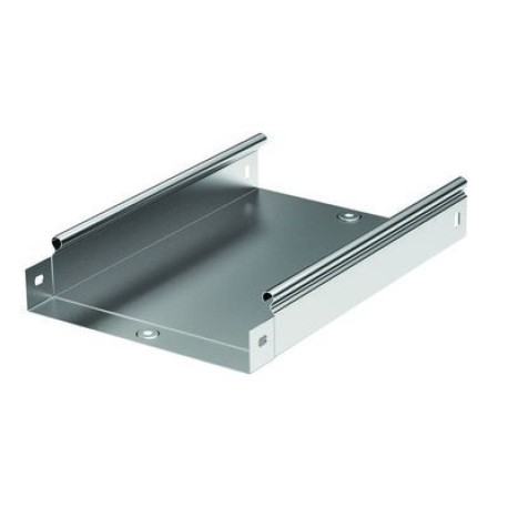 35010ZL | Лоток неперфорированный 50х50, L=2000, 0.8мм, цинк-ламельное